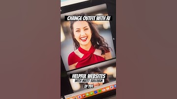 Change Your Outfit with AI on Canva 🧢👗🤖 Helpful Websites: Ep 191 #AI #Fashion #Canva #Clothing