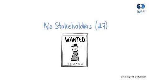 Sprint Review Anti-Patterns (7) — No Stakeholders (Hands-on Agile Webinar #9)