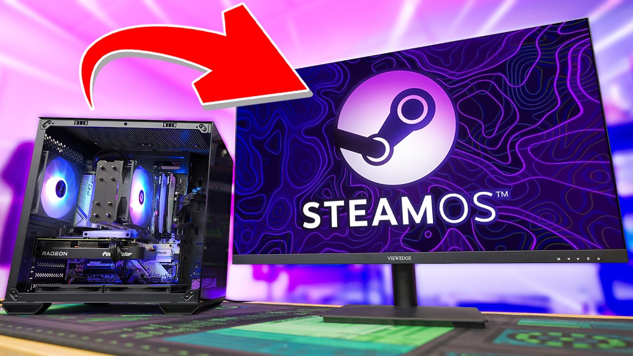 We Installed SteamOS on a Gaming PC...Bad Idea? - YouTube