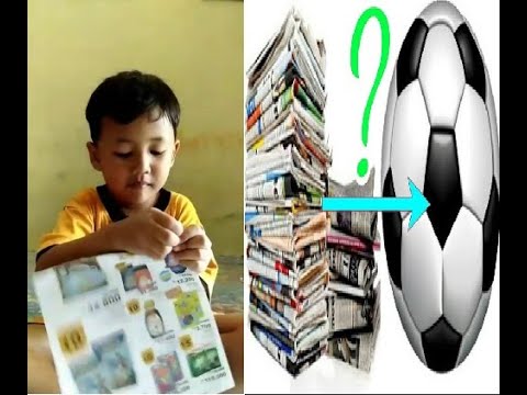 Cara membuat bola dari kertas YouTube