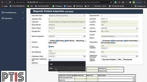 CIS Reporting Demonstration l How to Make CIS Reports l Premier Tubular Inspection Services l
