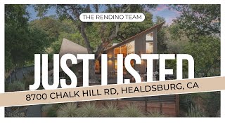8700  Chalk Hill Rd, Healdsburg, CA 95448- David & Erika Rendino Sonoma County Real Estate Agents