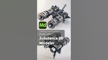 Hard Surface modeling with Substance Modeler