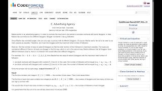 Codeforces 1475E: Advertising Agency | C++ Solution & Explanation