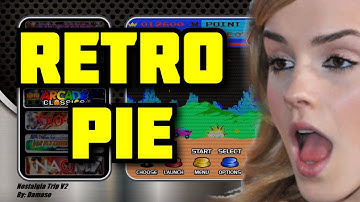 256GB RetroPie Image Raspberry Pi 4 (4GB Model) (Nostalgia Trip V2 by Damaso) 🥧