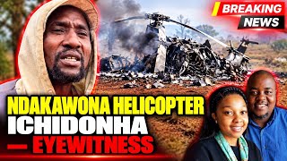 Eyewitness Akaona Helicopter Yachivhayo Ichidonha -Otaura Zvakaitika Panguva Yecrash