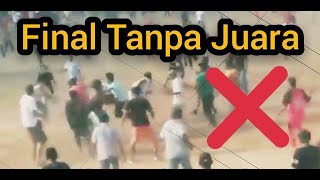 Tawuran paling Seru suporter bola difinal 17 Agustus