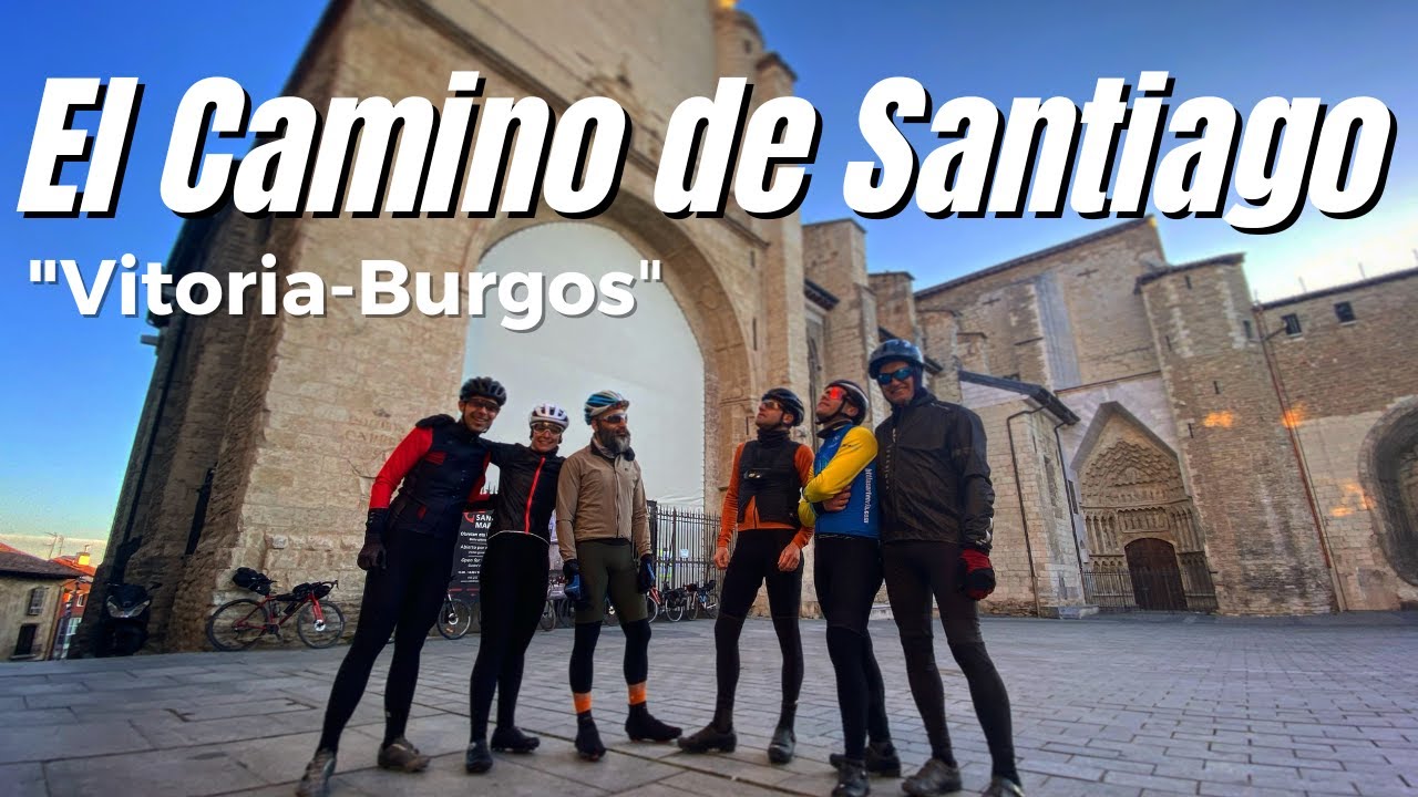CAMINO DE SANTIAGO en BICICLETA  de Vitoria a Burgos Ep1 #chasingsantiago #caminodesantiago