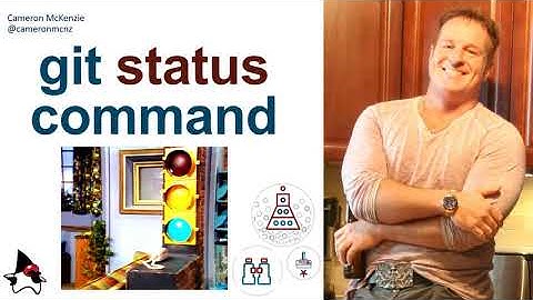 git status command example