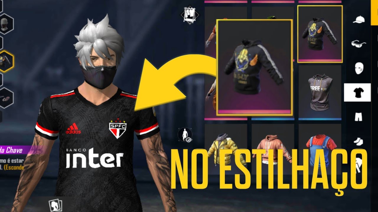 TEXTURA DA CAMISA DO SÃO PAULO - FREE FIRE - YouTube