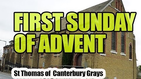 First Sunday of Advent