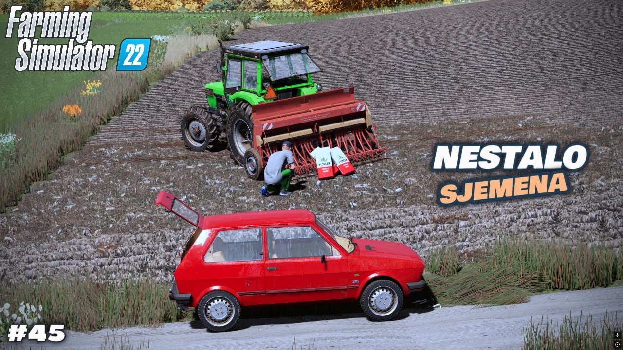 KONACNO SjETVA PSENICE sa TORPEDOM na DOLINI | EP45/S2 | FS22