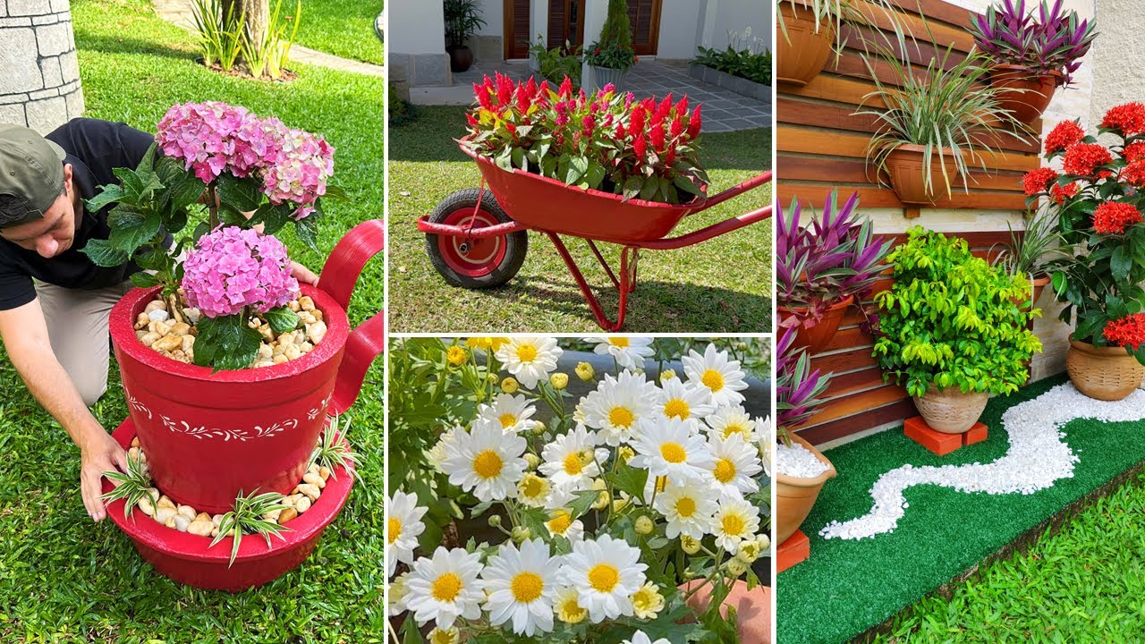 ТОП-6 небольших садовых украшений, которые вас удивят!🌿