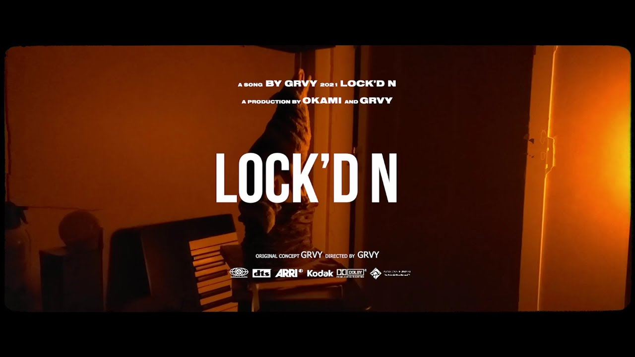 GRVY - LOCK'D N (OFFICIAL MUSIC VIDEO TRAILER) new rapper 2021 song