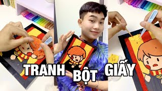 Diy Tạo Ra Bức Tranh Bằng Bột Giấy ? Bui Ha Chi Tam