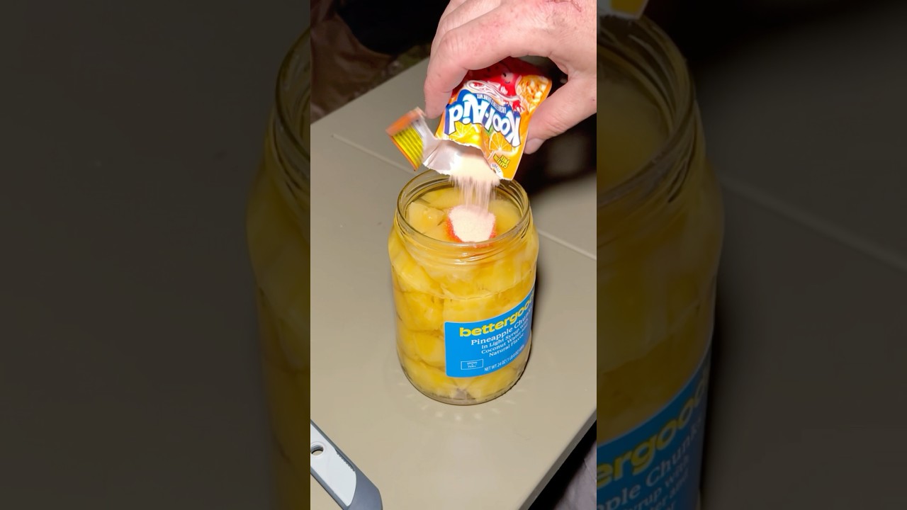 Kool-aid Pineapple #pineapplerecipe #koolaid #pineapplekoolaid #koolaidpineapple