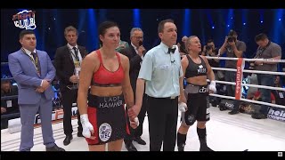 Christina Hammer vs Maria Lindberg Kadınlar WBC WBO Unvan Maçı I Bilgehan Demir Anlatımlı