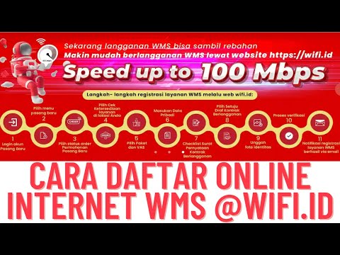 CARA DAFTAR ONLINE PAKET INTERNET WMS, WIFI.ID SEAMLESS WIFI MANAGE SERVICE