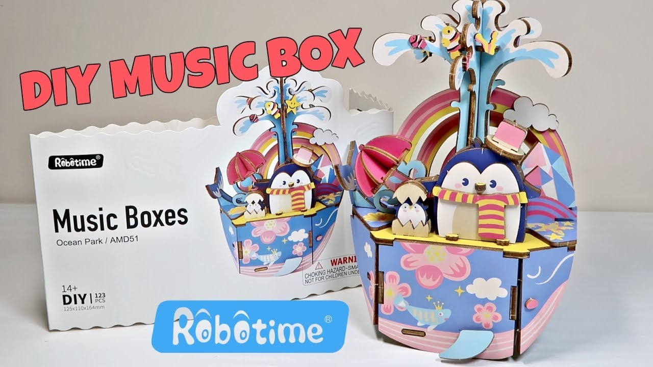 Robotime DIY Music Box Dream Series - Ocean Park