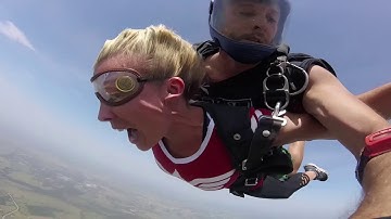 Tandem Skydive | Gine from Blank, BL