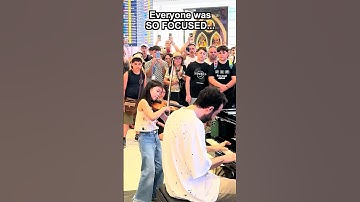 10-year old Prodigy plays Vivaldi Summer with me in Rome Airport!