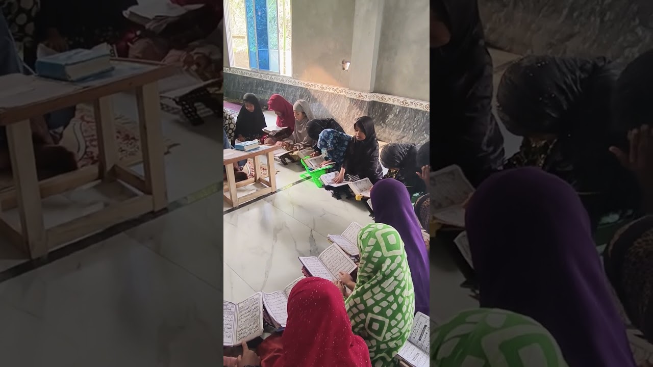 হুজুর বাচ্চাদেরকে কি মধুর সুরে শিক্ষা দিচ্ছেন 🥰🥰🥰