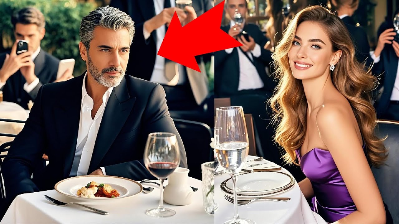 Empacó discretamente—hasta que todos la vieron cenando junto a un millonario