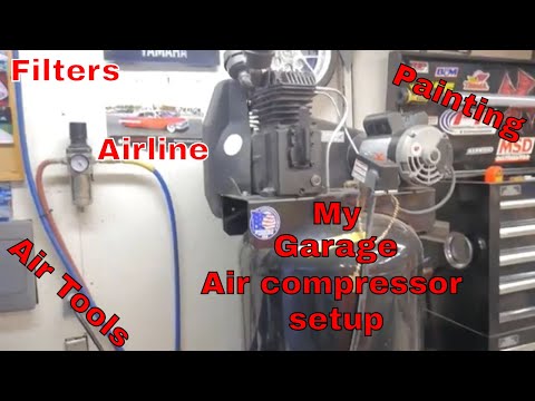 air-compressor-set-up-in-my-garage,-sanborn-compressor-update,-airline,-filters