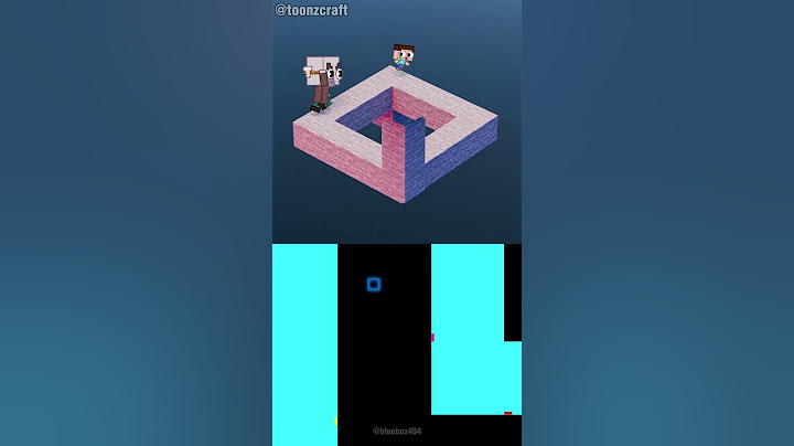 This Impossible Cube Will Break Your Brain! (Funny Minecraft Animation) | Blue Bouncing Square