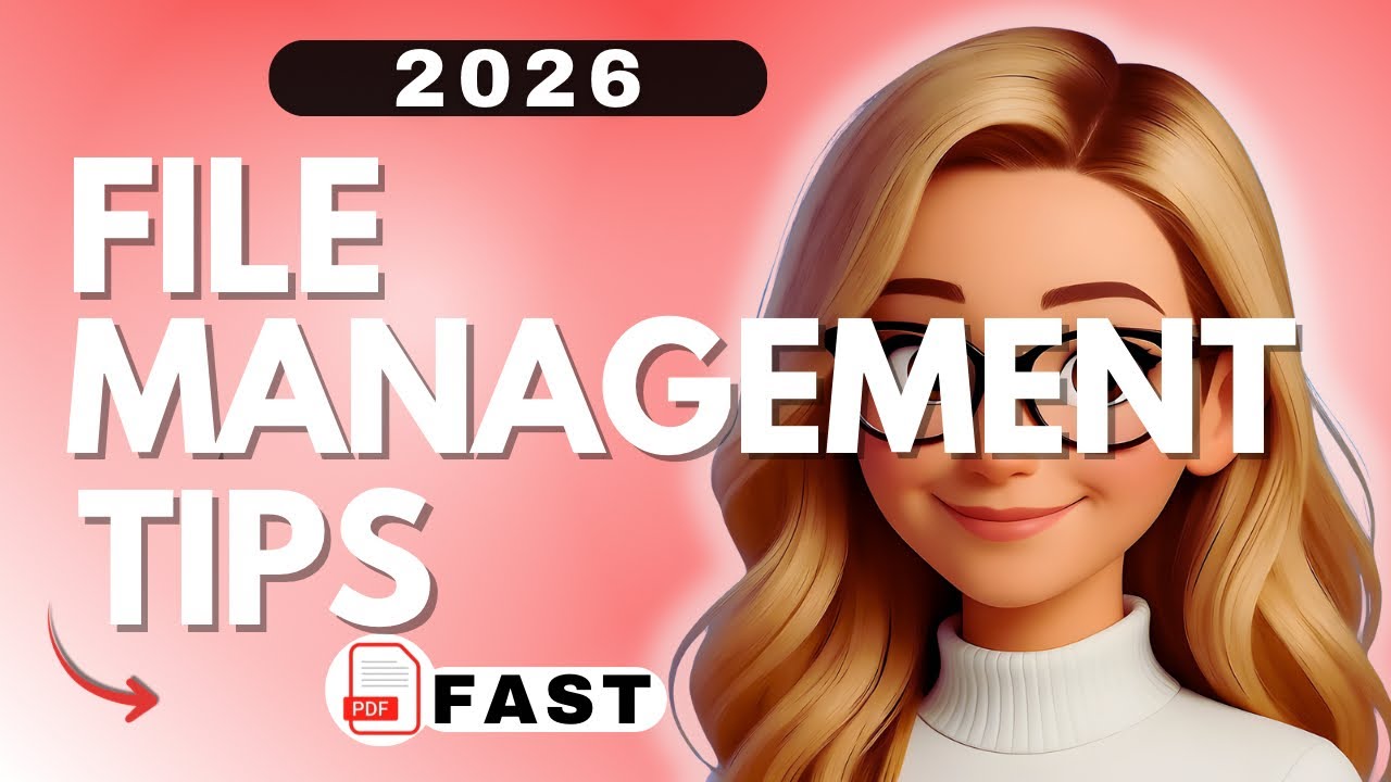 PDF File Management Tips - 2026 - YouTube