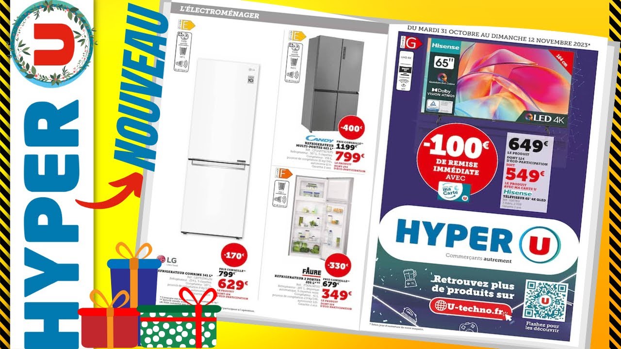 catalogue HYPER U du 31 octobre au 12 novembre 2023 🔥 LE MULTIMÉDIA ET ...