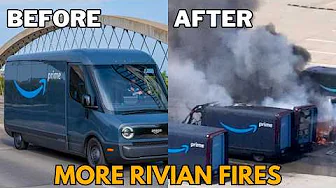 More RIVIAN Trucks on Fire | Stocks are UP! thumbnail