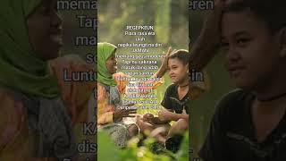 PAPATAH INDUNG KANU JADI ANAK (Bahasa Sunda) #shorts