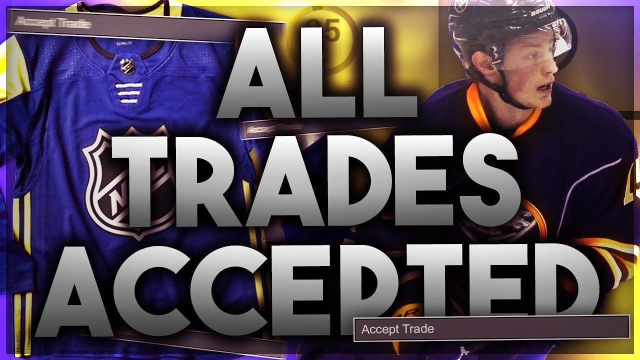 ACCEPTING ALL TRADES WITH THE ATLANTIC ALL STARS (NHL 18 FRANCHISE MODE CHALLENGE)
