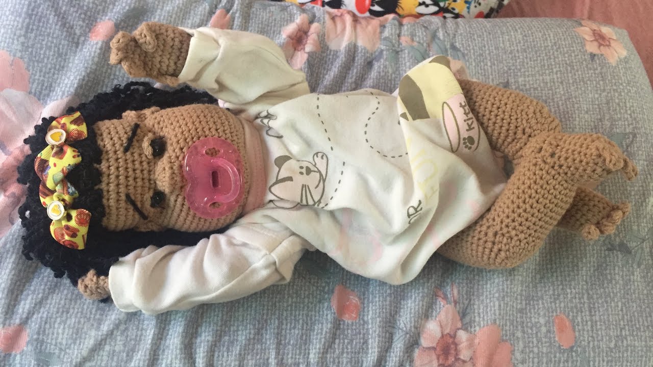 Bebê de Crochê Mini - corpo (parte 3)