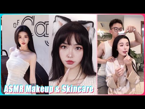 Mitsuisen✨Aesthetic Makeup Tutorial & ASMR Skincare Routine☘️Satisfying skincare🍃Beauty Secrets🌿386
