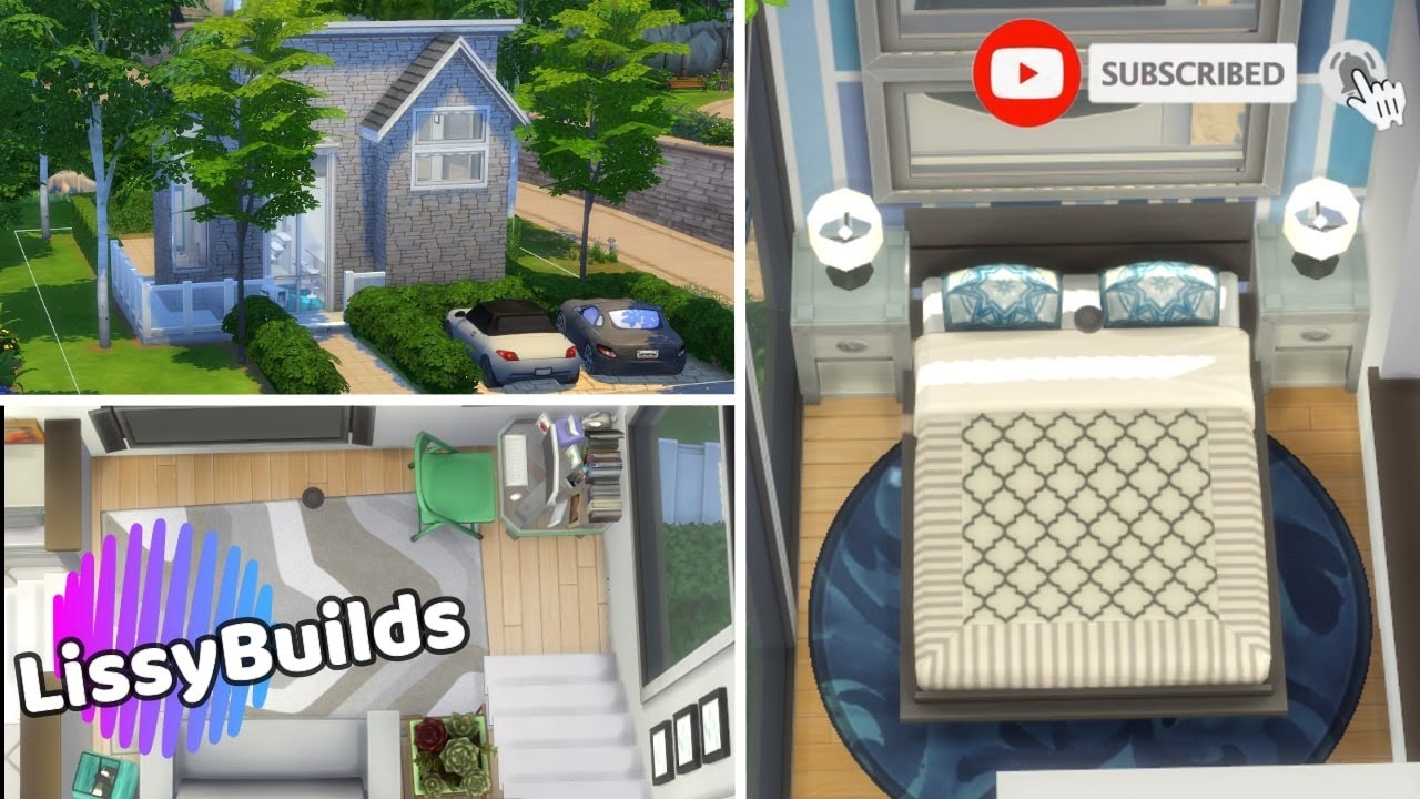 sims 4 // City Living // Modern Loft // Speed Build // LissyBuilds