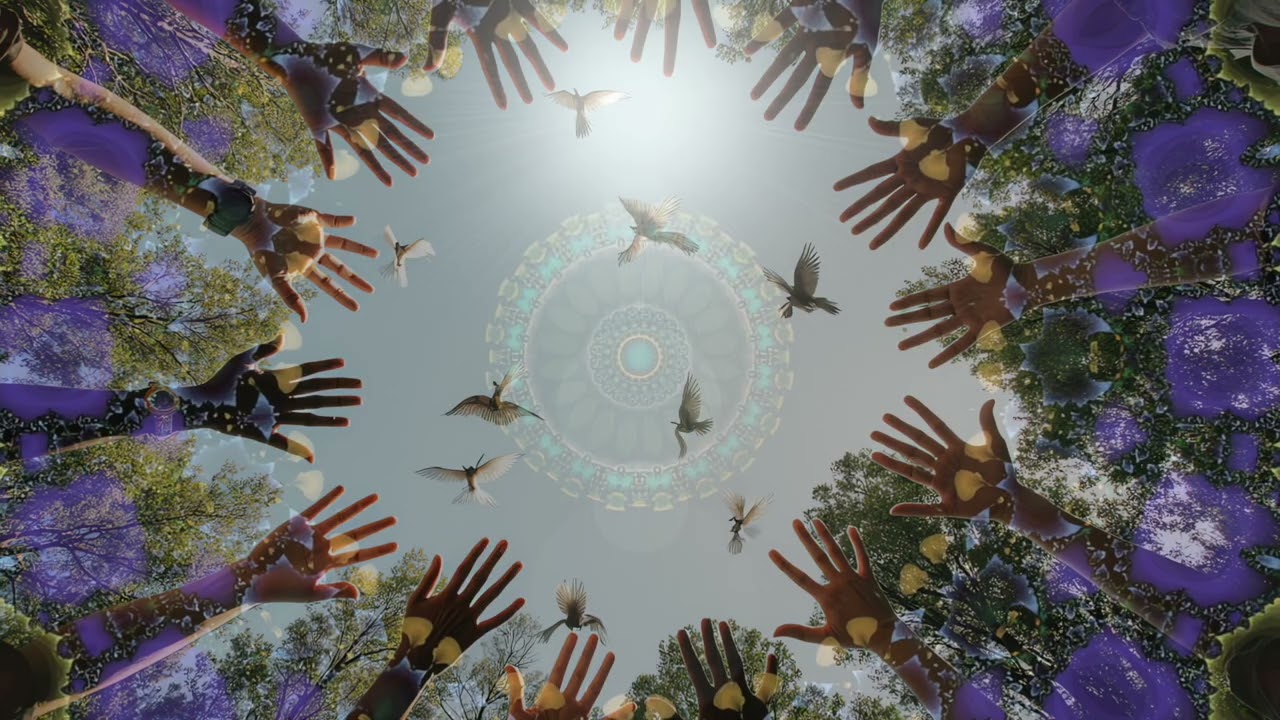 Bring Peace to Earth 0 Point Energy Including 707Hz Divine Love Bliss + 52 Sinewaves 7d Projection