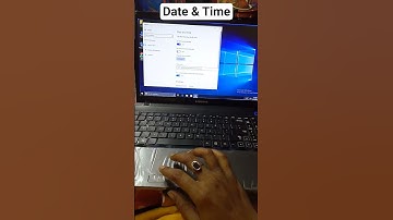 Windows 10 Date & Time Settings | How to change date & time in Windows 10 | #date&time #windows10