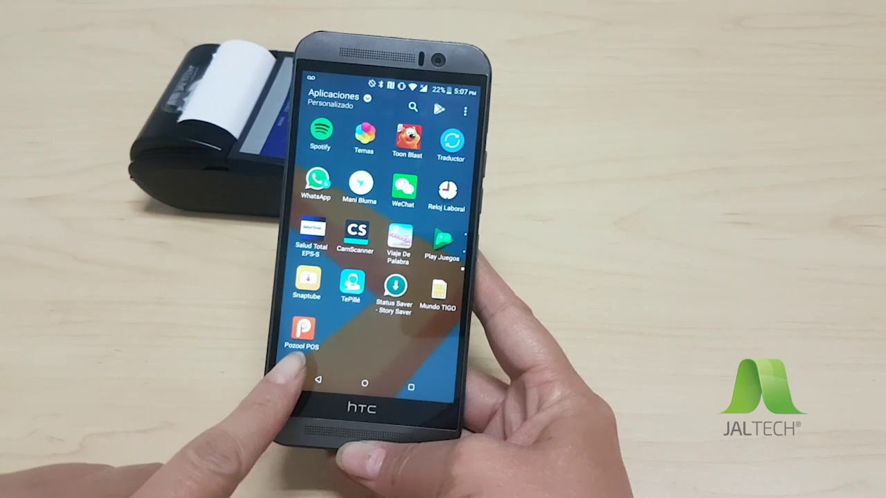 IMPRESORA JALTECH POS MOVIL BLUETOOTH 40028 - YouTube