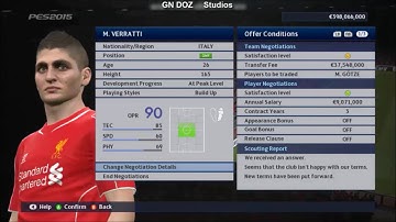 Pro Evolution Soccer - Negotiation Trick