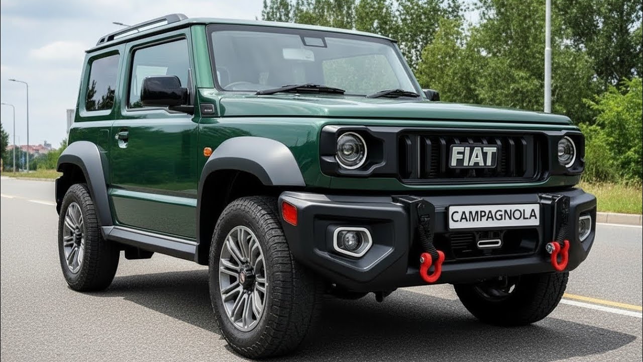 Fiat Campagnola 4x4 2026 Hybrid | Robuster Offroad-SUV neu geboren 