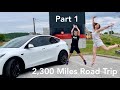 Family Road Trip in a Tesla Model Y & We Drove It Like a Regular Car. (Part 1)
