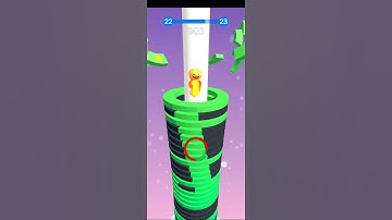 Stack ball | Level 22 | Gameplay #shorts #gameplay #walkthrough