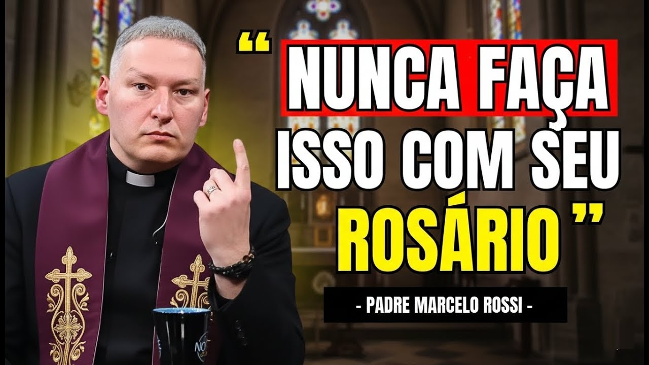 99% DOS CATÓLICOS NÃO SABEM DISSO, NUNCA FAÇA ESTAS COISAS COM SEU ROSÁRIO | Marcelo Rossi