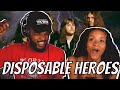 NEED TO GO TO A CONCERT NOW!! 🎵 Metallica Disposable Heroes Reaction