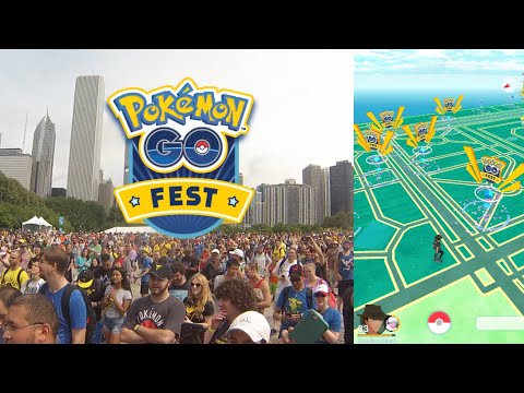 Video: Pok Mon Go Fest Klippte Spöket Från Chicago Tidigare