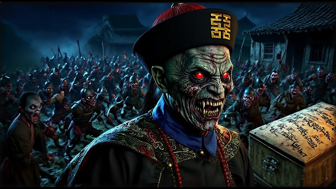 【FULL MOVIE】尸王重生！千年僵尸鏖战阴兵，炼尸大棺惊现食人血僵，血染荒村！