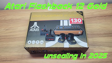 Atari Flashback 12 Gold - Unpacking in 2025