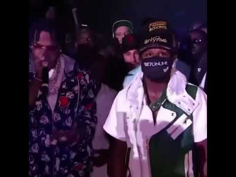 Moneybagg Yo Walks Out With Floyd Mayweather Performs “Time Today”🔥🔥🔥🔥